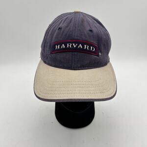 Vintage Harvard University Strapback Hat University Square Ivy 80s 90s